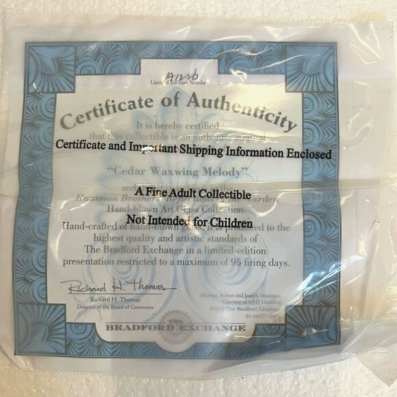 Bradford Exchange - James Hautman's Reflections of The Garden - Chickadee Chorus - Picture 5 of 5